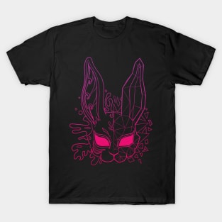 polygon bunny mask T-Shirt